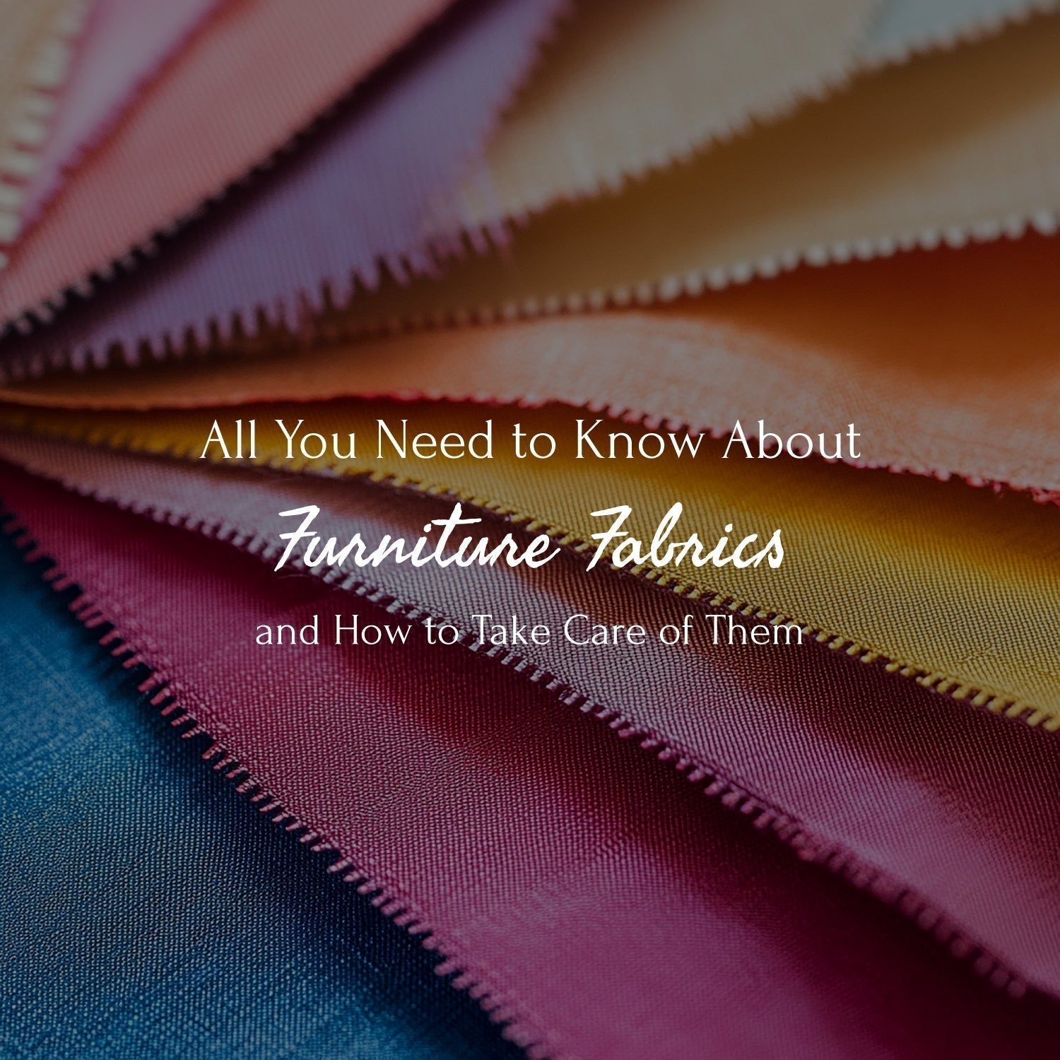 The Ultimate Furniture Fabric Guide | All Types of Upholstery Fabrics Available!