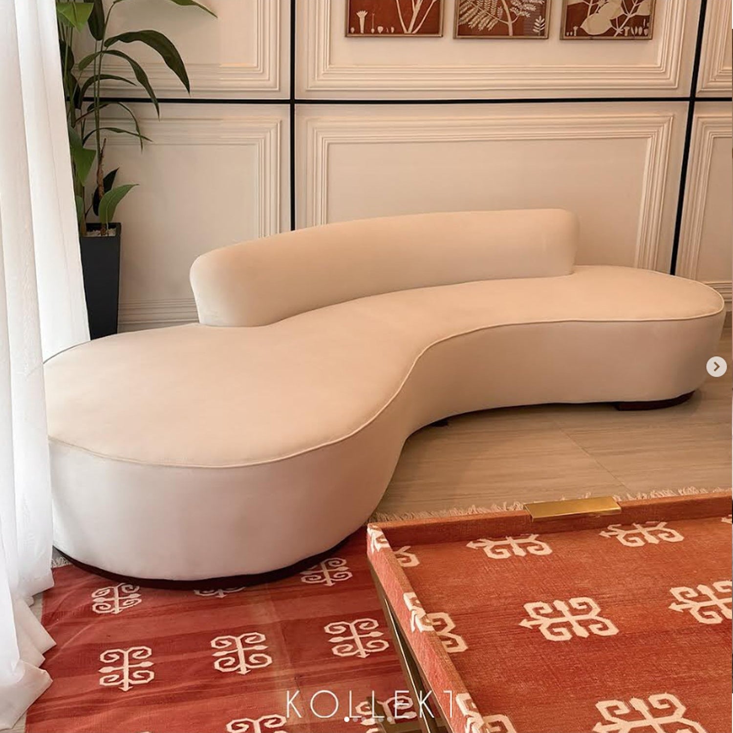 The Serpentine Sofa