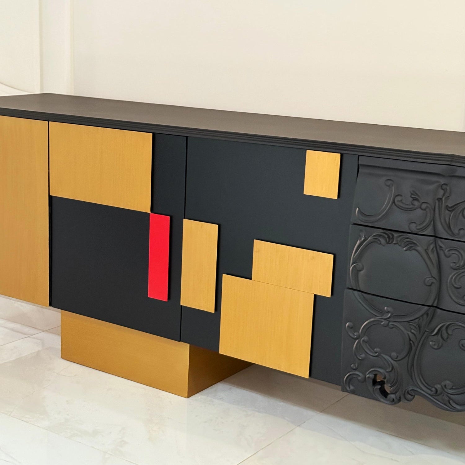 Fusion Cabinet Console Table