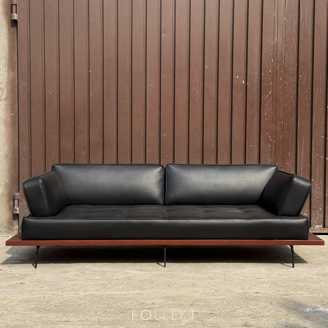 Wayne Leather Lounger