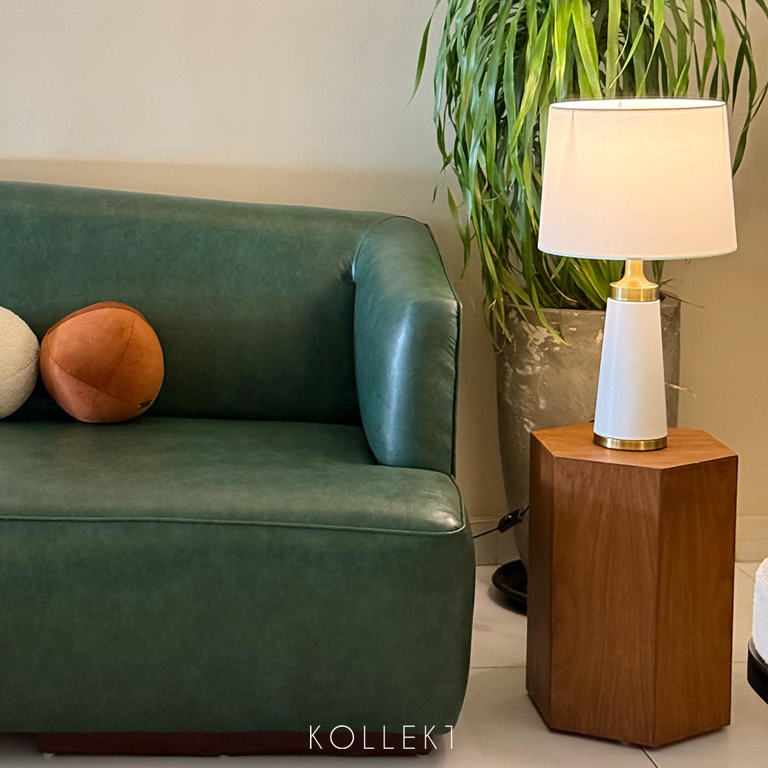 Hexagon End Table